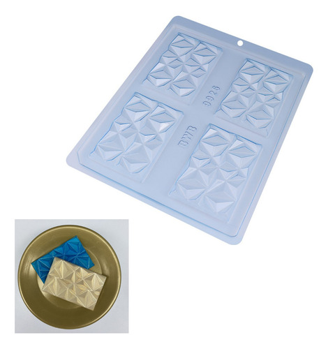 Forma De Acetato Simples Barrinha Triângulo Cod-9926 Bwb