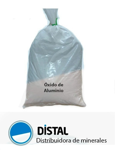 Polvo Esmeril Óxido De Aluminio #120 Blanco 1 Kg.