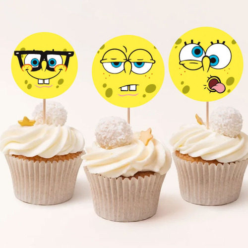 Kit Imprimible Personalizado Bob Esponja, Cumpleaños