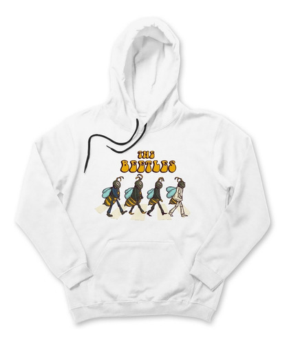 Sudadera Hoodie The Beetles Dibujo Parodia Unisex