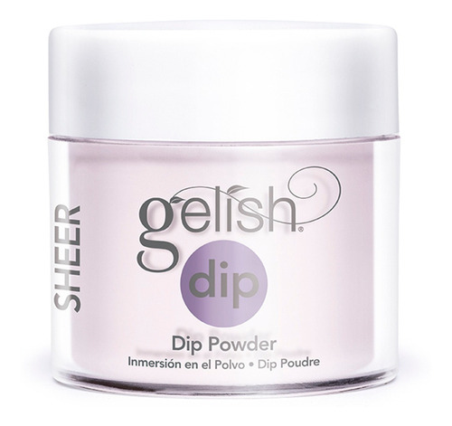 Gelish Dip Powder 23gr Polvo De Inmersion Sheer & Silk Color N/A