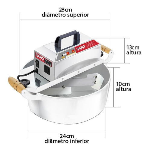 Panela Misturadeira Automática 4l - Compra C/ Desconto