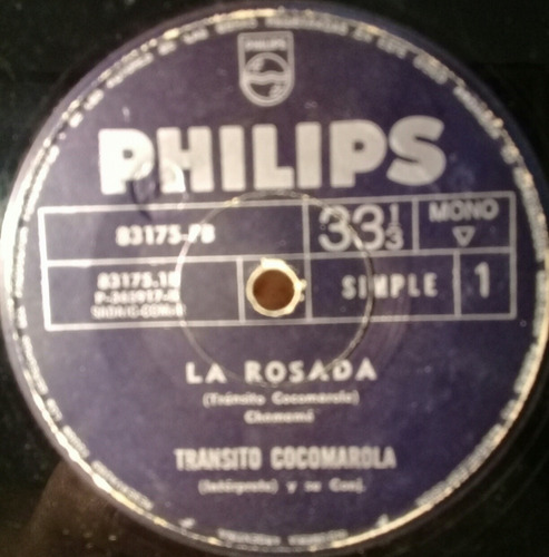 Simple Transito Cocomarola ( La Rosada)