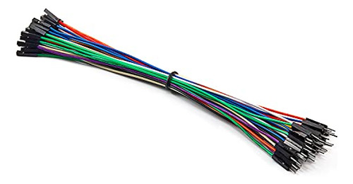 Pack 40 Cables Jumper Multicolores Para Arduino Y Raspberry