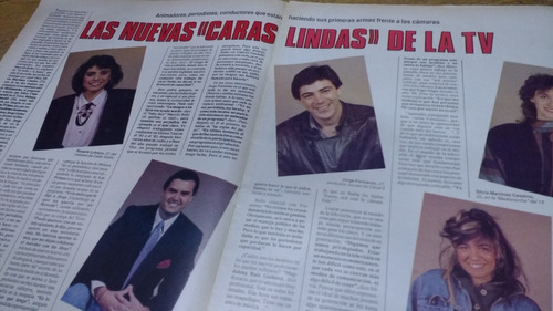 Revista Clarin N° 15601 Nuevas Caras De La Tv Año 1989
