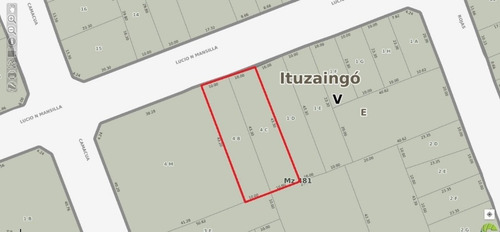 Imagen 2 de 2 de Lote En Venta En Ituzaingo Norte