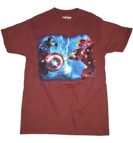 Remeras Marvel Civil War Originales Importadas Nuevas!