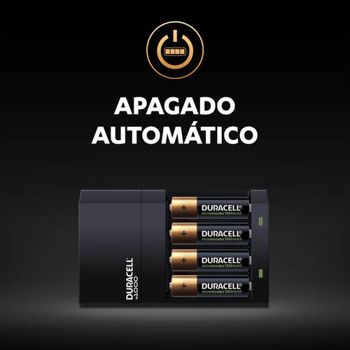 Duracell Rechargeable Dx1500 Doble Aa Pack De 4 Unidades