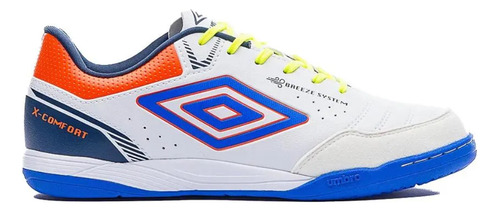 Botines Umbro Futsal Semiprofesional Blanco - Areco Deportes