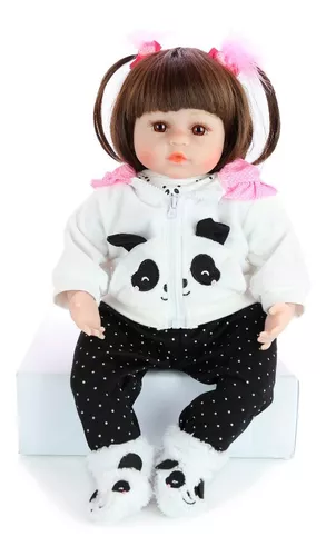 Bebe Reborn Panda  MercadoLivre 📦