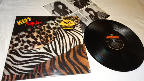 Kiss - Animalize '1984 (mercury Us) (vinilo:ex - Cover:nm Ce