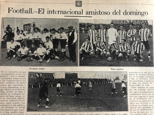 Imagen 4 de 9 de Lote De 9 Pags Antiguas Revistas. Futbol 1916/1917. 53093.