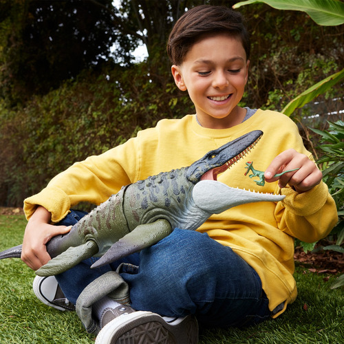 Jurassic World Dinossauro De Brinquedo Rebirth Mosasaurus