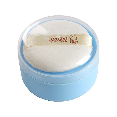 3.5&#39;&#39; Baby After-bath Powder Puff Kit Container...