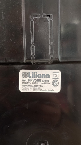 Estufa Calefactor Eléctrico Liliana Con Control Impecable Gris (Usado)