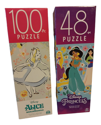 Set 2 Rompecabezas Disney (100 Y 48 Piezas)