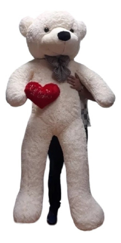 Urso Creme Grande Gigante 1,5 Mts 150 Cm Presente Romântico