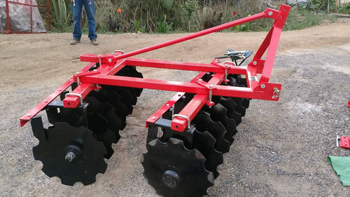 Rastra De 12 Discos Para Tractor Compacto