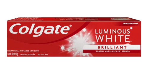 Pasta Dental Colgate Luminous White Brilliant 90 G