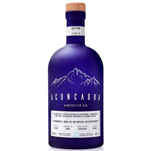 Gin Aconcagua Handcrafted 750 Ml Gin Tonic Premium