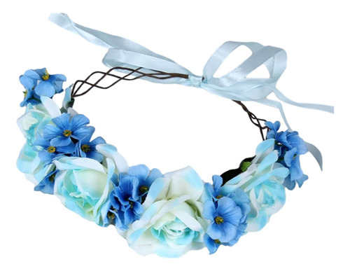 Diadema De Flores Para Mujer, Corona, De Niña, Guirnalda