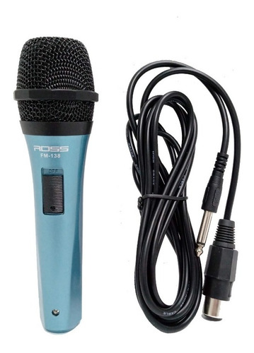 Imagen 1 de 6 de Microfono Ross Fm138 Para Cantante Karaoke