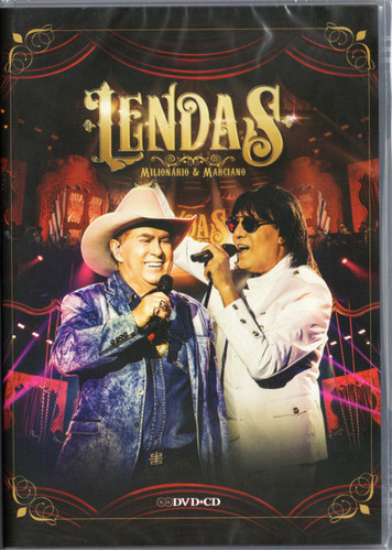 Milionário E Marciano - Lendas Ao Vivo Dvd + Cd