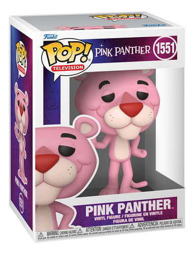 Funko Pop Pink Panther Pop 1551 Pantera Rosa Original (Usado)