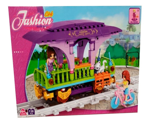 Fashion Girls Vagón Tren 24508 Niñas Armo 138 Piezas