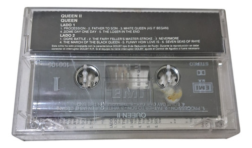 Queen 2 Cassette Importado Estándar