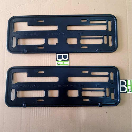 Moldura Suporte Para Placa 40 X 13 Cm P/ Carro E Caminhão