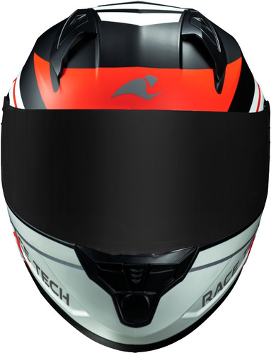 Imagem 4 de 8 de Capacete Race Tech Sector Exilio Laranja