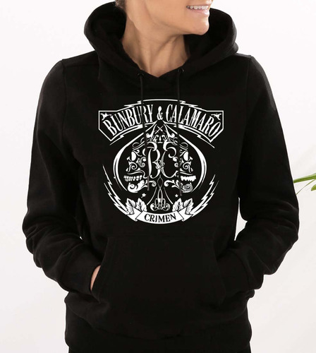 Sudadera De Dama Rock Cleen Alexer Enrique Bunbury Modelo 2