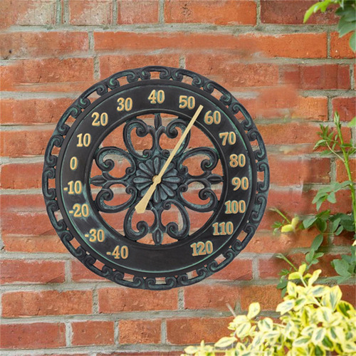 Termómetro De Exterior Vintage Termómetro De Pared De Jardín