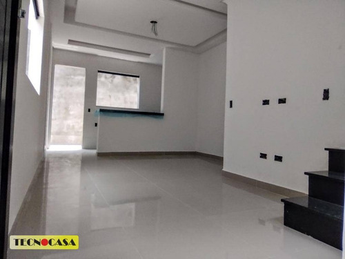 Imagem 2 de 16 de Sobrado Com 2 Dormitórios À Venda, 50 M² Por R$ 245.000,00 - Maracanã - Praia Grande/sp - So2308