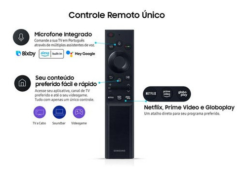 Imagem 2 de 9 de Smart Tv Samsung Crystal Uhd 4k 60 Alexa Built In -60au7700