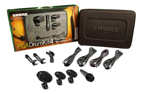 Set Microfonos Shure Pga Studio Kit 4