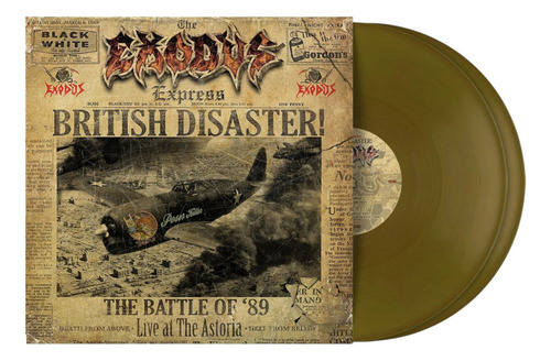 - British Disaster! The Battle Of '89 Live At The Astoria- Vinilo Versión Edición Limitada