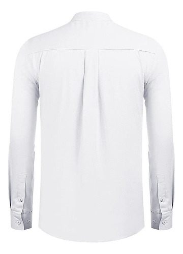 Camisa De Algodón Regular Fit Casual For Hombre