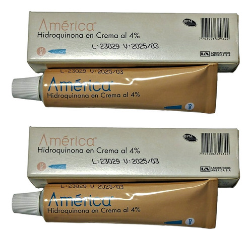 2 Crema Hidroquinona 4% Desmanc - g a $1050