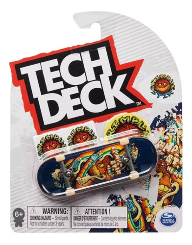 Tech Deck Skateboards X 1 P/dedos Original 13600 Tictoys