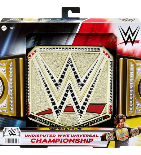 Cinturón De Campeonato Wwe Mattel Universal 96.5 Cm