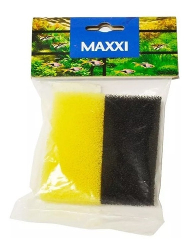 Refil De Esponja Para Filtro Hang On Maxxi Power Hf-60 Sp Aquários Peça De Reposição