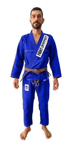 Kimono Tramado Jiu Jitsu Bjj Traje Resistente Gi Algodón