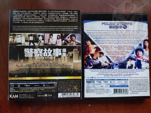 Police Story 2 4k Uhd Disco Doble Capa 50gigas