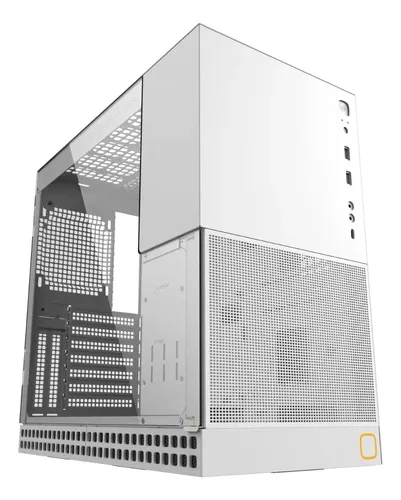 Gabinete Gamer Geometric Future Model 4 King Arthur Branco - R$ 599,39