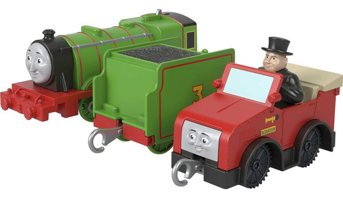 Thomas Friends Henry Con Winston Y Sir Topham Hatt, Tren De