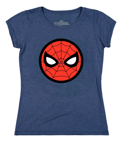 Playera Mascara De Latex Spidey Emoji Mlmv Mujer