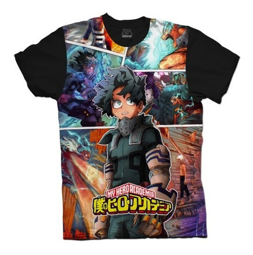 Camiseta Boku No Hero Anime Exclusivas 