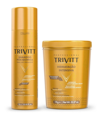 Kit Trivitt Shampoo + Máscara 1 Kg